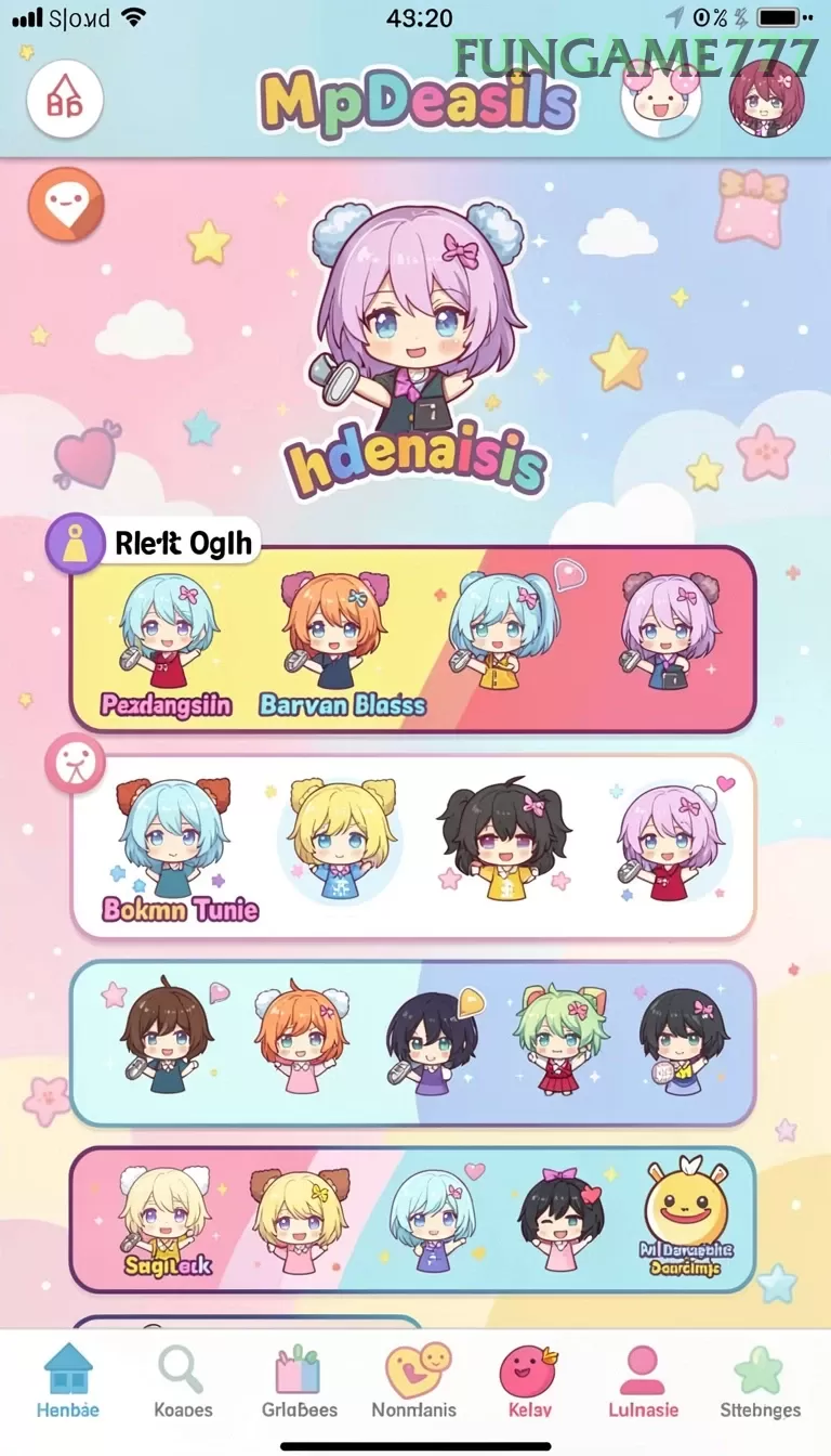 Cuplikan layar menu unduhan fungame777 untuk perangkat Android